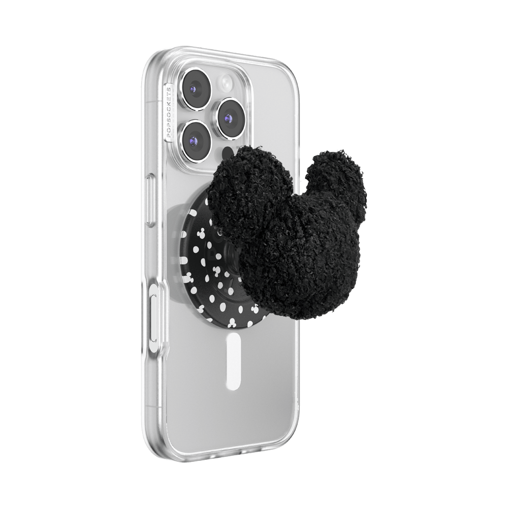 Plush Mickey Black — MagSafe PopGrip - US 45576