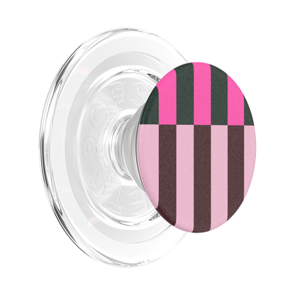 Pop of Pink Stripe — MagSafe PopGrip - US 12797