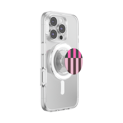 Pop of Pink Stripe — MagSafe PopGrip - US 20785