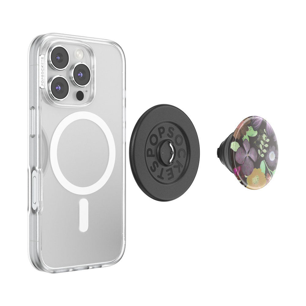 Pressed Flower After Dark — MagSafe PopGrip - US 73425