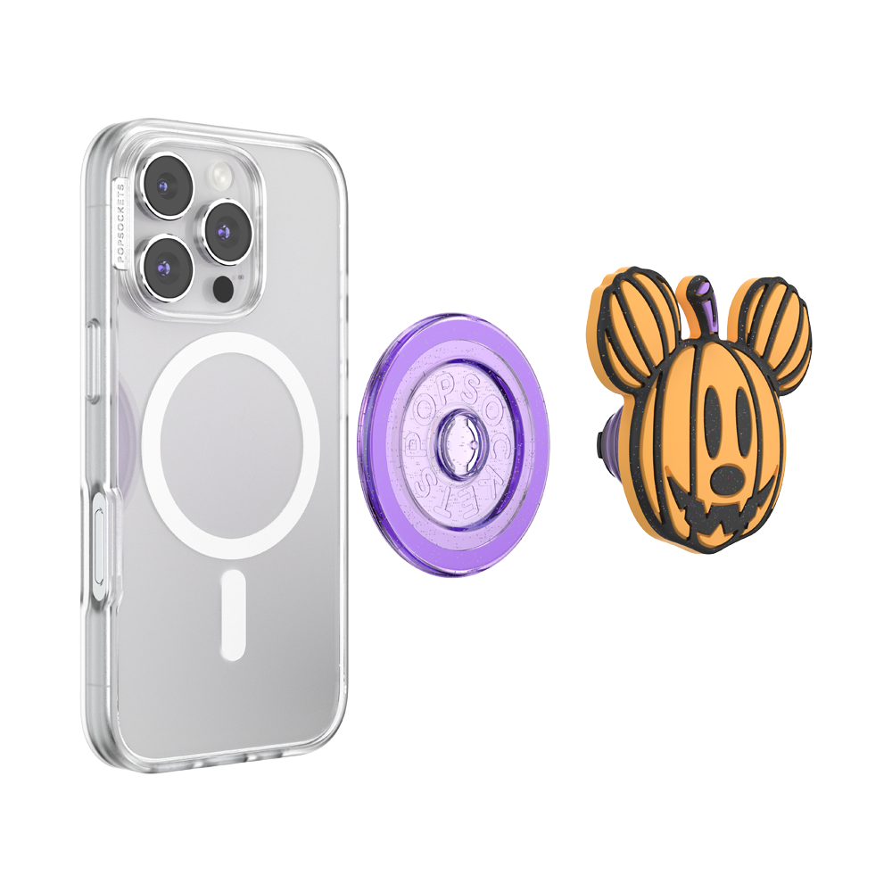 PopOut Pumpkin Mickey Mouse Orange — MagSafe PopGrip - US 72064
