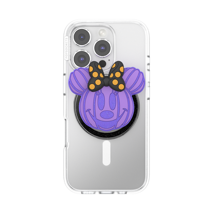 PopOut Pumpkin Minnie Mouse Purple— MagSafe PopGrip - US 18533