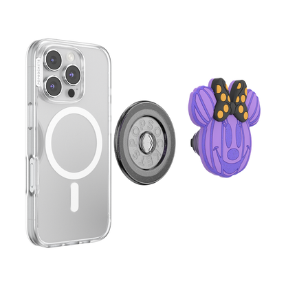 PopOut Pumpkin Minnie Mouse Purple— MagSafe PopGrip - US 18533