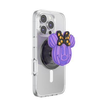 PopOut Pumpkin Minnie Mouse Purple— MagSafe PopGrip - US 15595