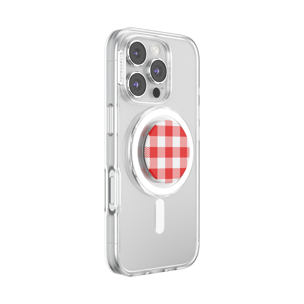 Red Gingham — MagSafe PopGrip - US 77099
