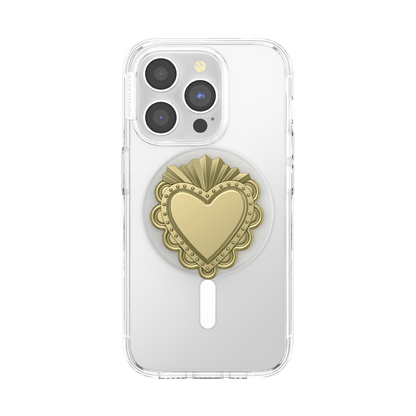 PopOut Sacred Heart Gold — MagSafe PopGrip - US 55947