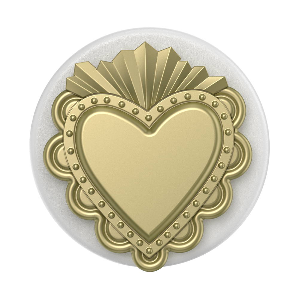 PopOut Sacred Heart Gold — MagSafe PopGrip - US 38617