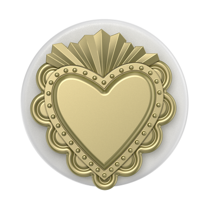 PopOut Sacred Heart Gold — MagSafe PopGrip - US 10529