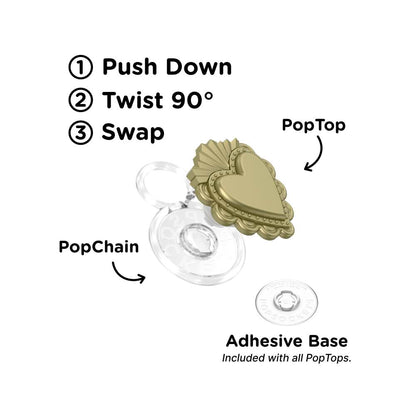PopOut Sacred Heart Gold — PopTop - US 82616