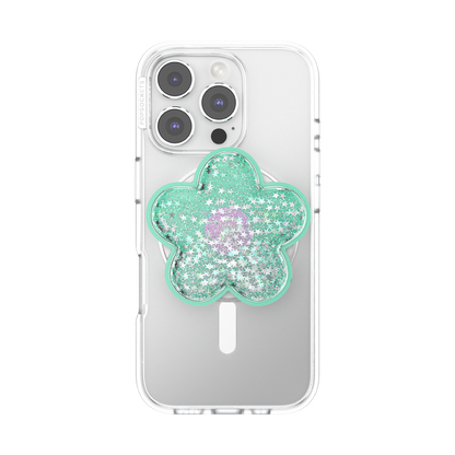 Tidepool Squishy Daisy Turquoise — MagSafe PopGrip - US 57678
