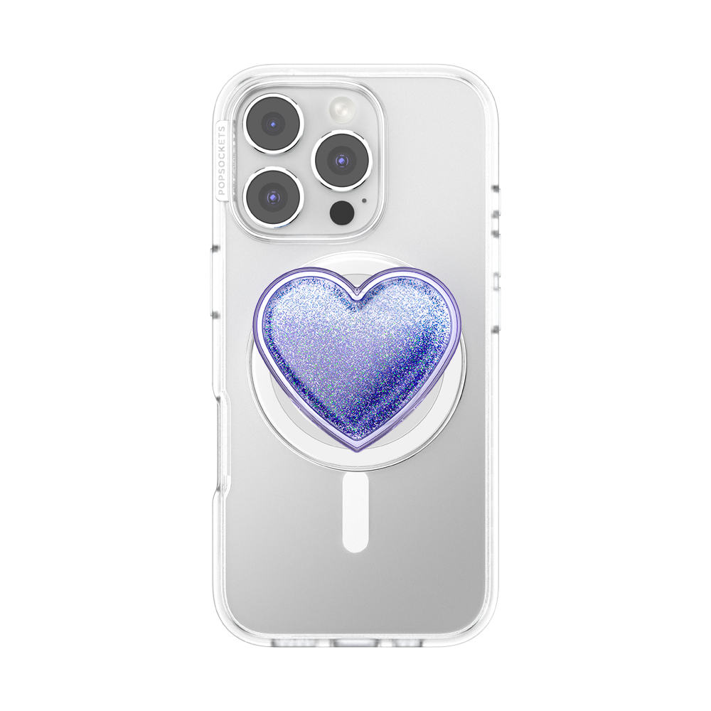 Tidepool Squishy Heart Lavender — MagSafe PopGrip - US 16150