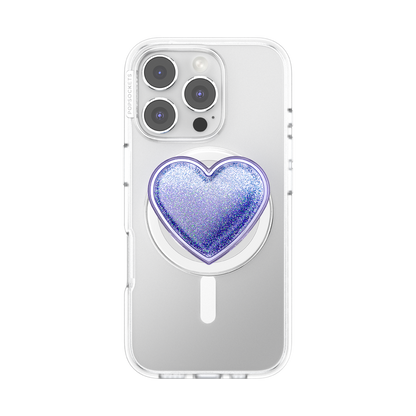 Tidepool Squishy Heart Lavender — MagSafe PopGrip - US 45427