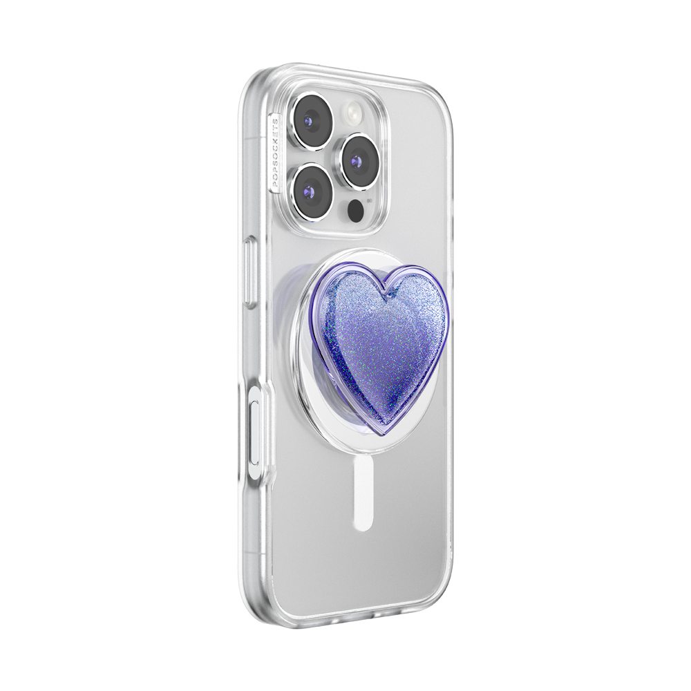 Tidepool Squishy Heart Lavender — MagSafe PopGrip - US 87174