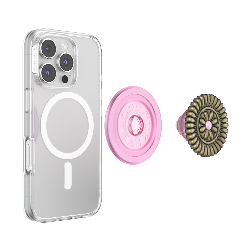 Enamel Stamped Pink — MagSafe PopGrip - US 13109