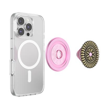 Enamel Stamped Pink — MagSafe PopGrip - US 21813