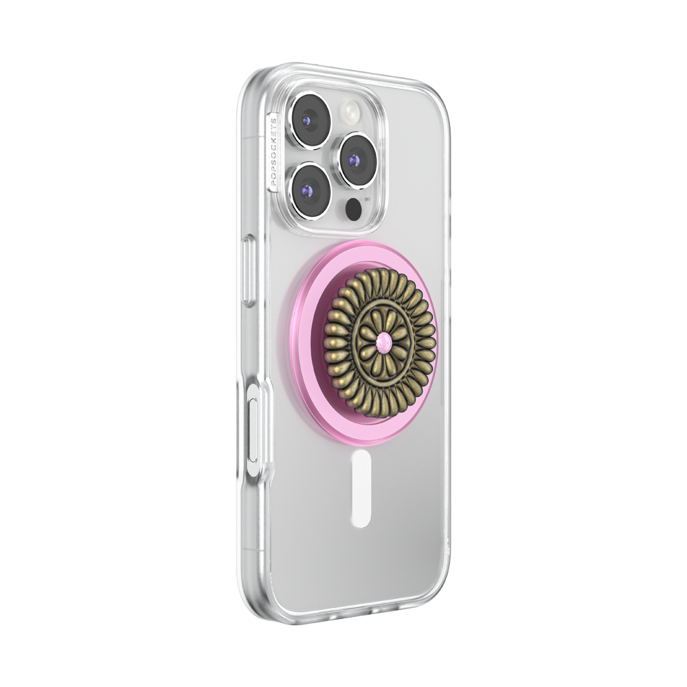 Enamel Stamped Pink — MagSafe PopGrip - US 21813