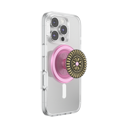 Enamel Stamped Pink — MagSafe PopGrip - US 13109