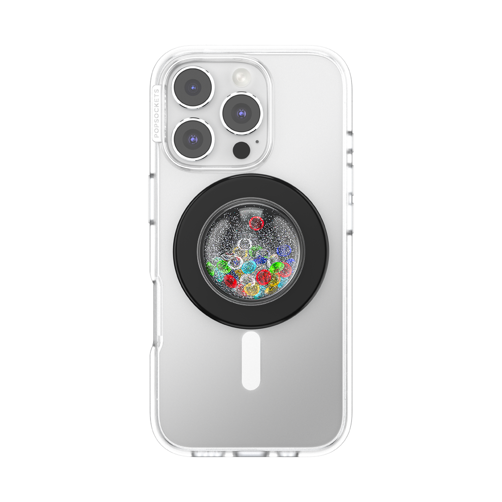 Tidepool Globe Rainbow Jackpot —  MagSafe PopGrip - US 60711