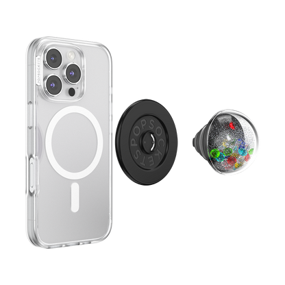 Tidepool Globe Rainbow Jackpot —  MagSafe PopGrip - US 95381