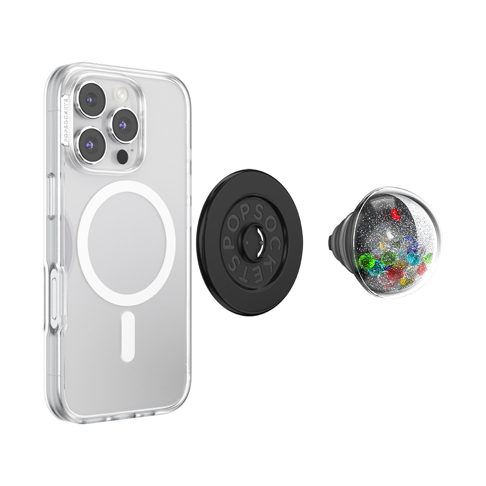 Tidepool Globe Rainbow Jackpot —  MagSafe PopGrip - US 60711