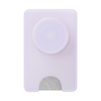 Opalescent White — MagSafe Kick-Out PopWallet+ & Stand - US 02008
