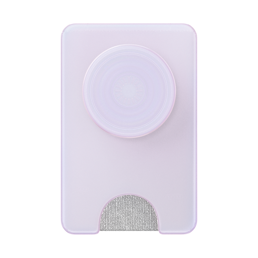 Opalescent White — MagSafe Kick-Out PopWallet+ & Stand - US 07105