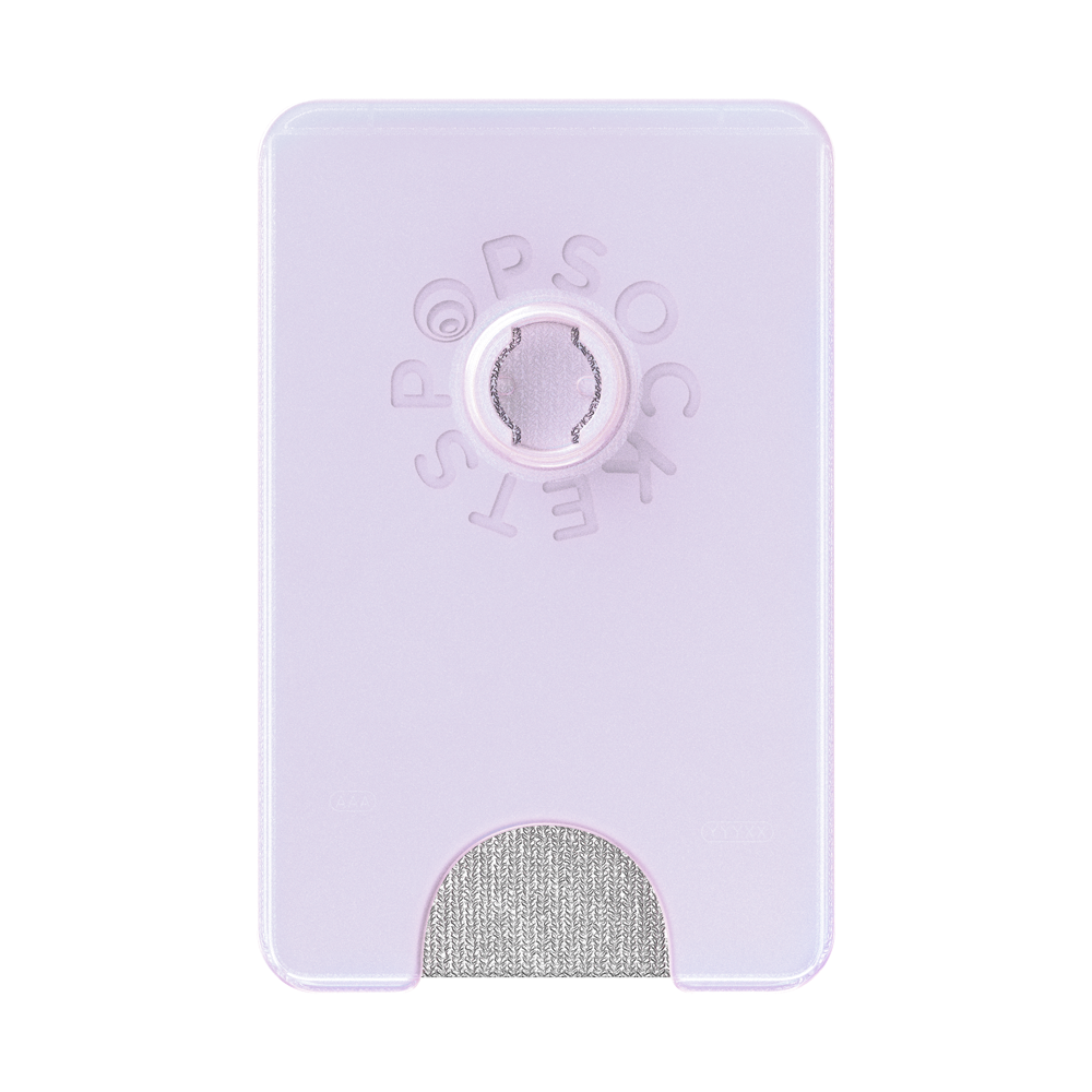 Opalescent White — MagSafe Kick-Out PopWallet+ & Stand - US 51346