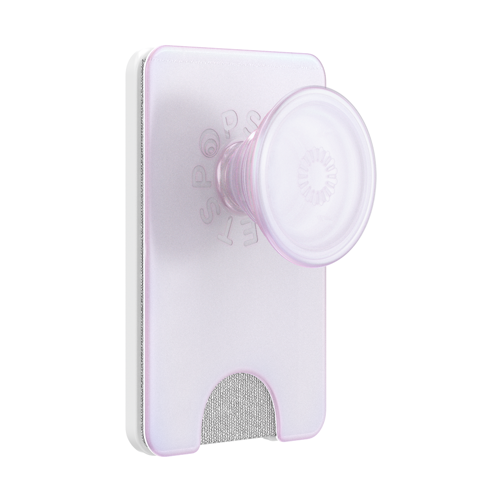 Opalescent White — MagSafe Kick-Out PopWallet+ & Stand - US 07105
