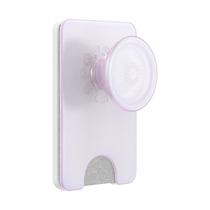 Opalescent White — MagSafe Kick-Out PopWallet+ & Stand - US 51346