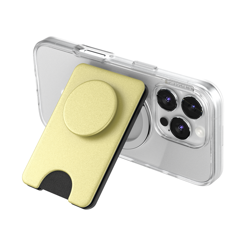 Painted Gold — MagSafe Kick-Out PopWallet+ & Stand - US 62977