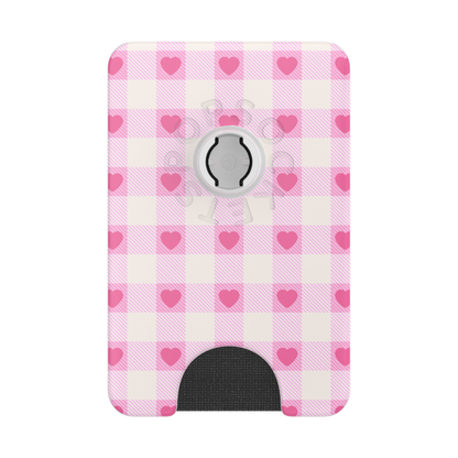 Blush Gingham — MagSafe PopWallet+ - US 16494