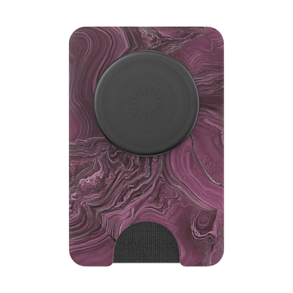Burgundy Vein — MagSafe PopWallet+ - US 06171