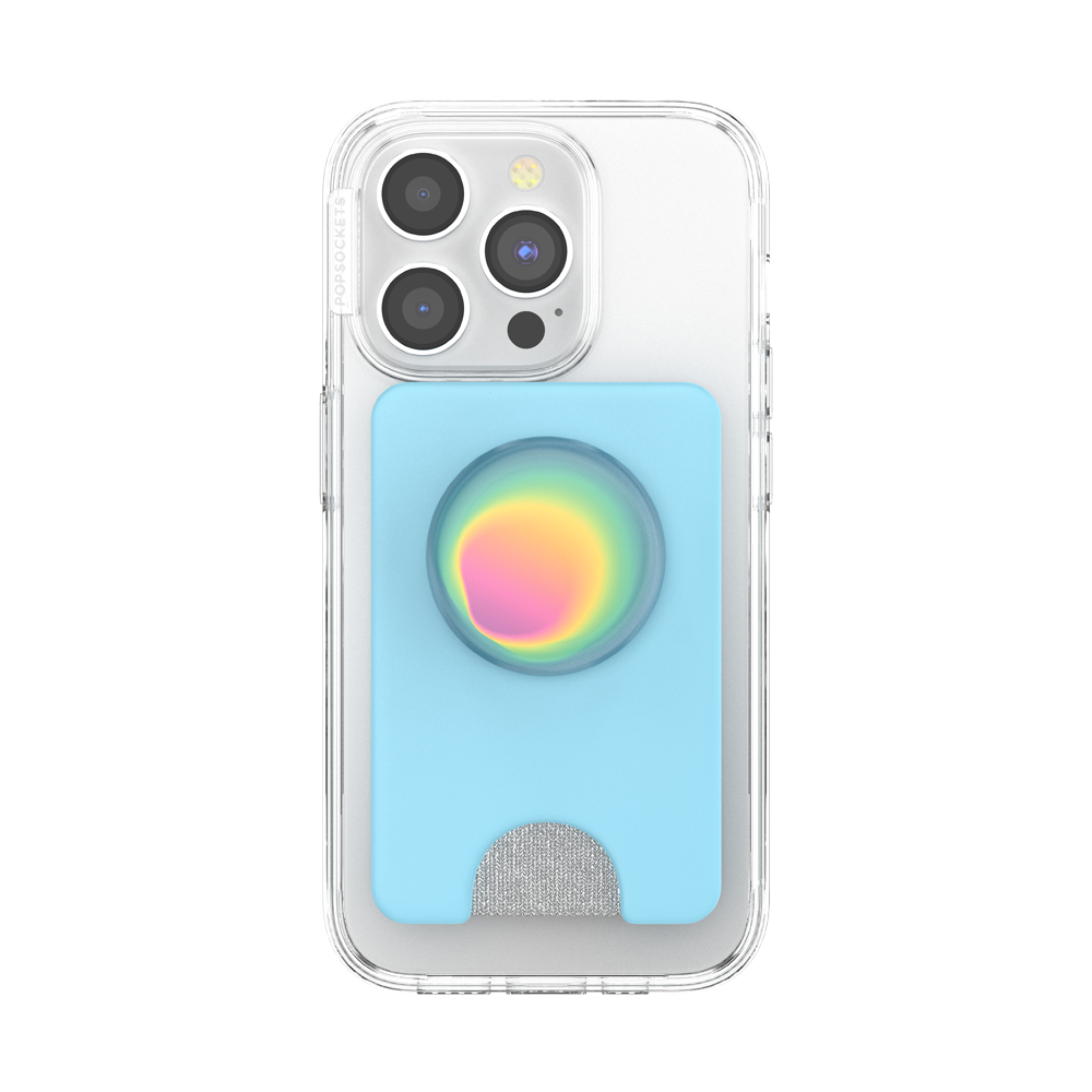Butterfly Pea Blue Boca Aura — MagSafe PopWallet+ - US 87700