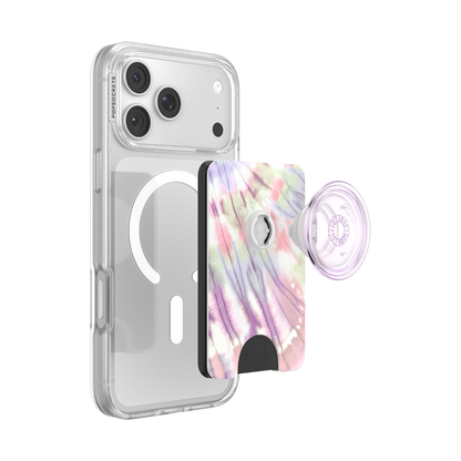 Coastal Tie-Dye Purple — MagSafe PopWallet+ - US 41589