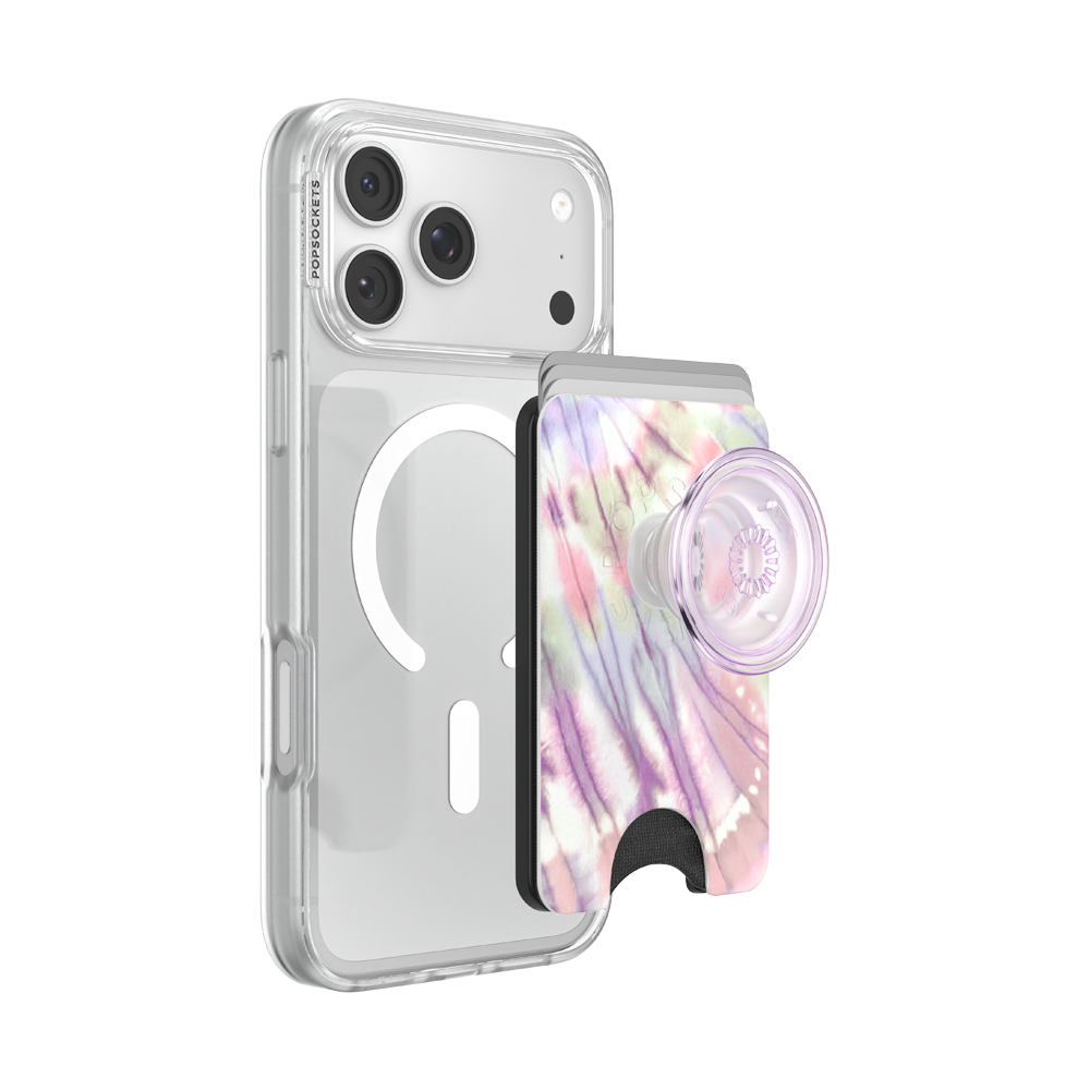 Coastal Tie-Dye Purple — MagSafe PopWallet+ - US 41589