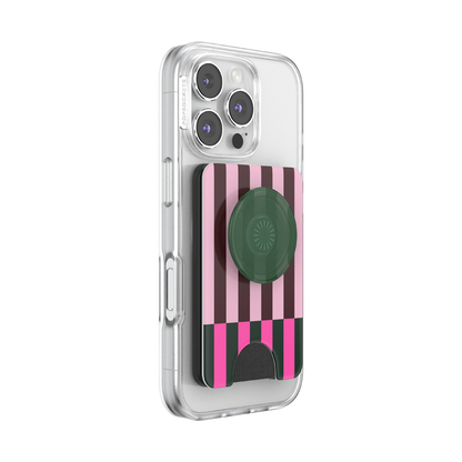 Pop of Pink Stripe — MagSafe PopWallet+ - US 05722