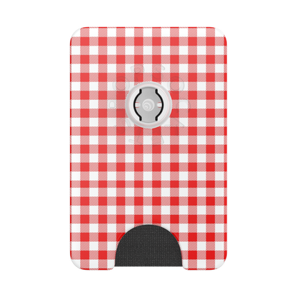 Red Gingham — MagSafe PopWallet+ - US 04765