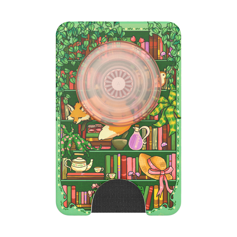 Storied Shelves Green — MagSafe PopWallet+ - US 13694