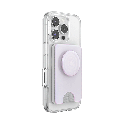 Opalescent White — MagSafe Kick-Out PopWallet+ & Stand - US 02008