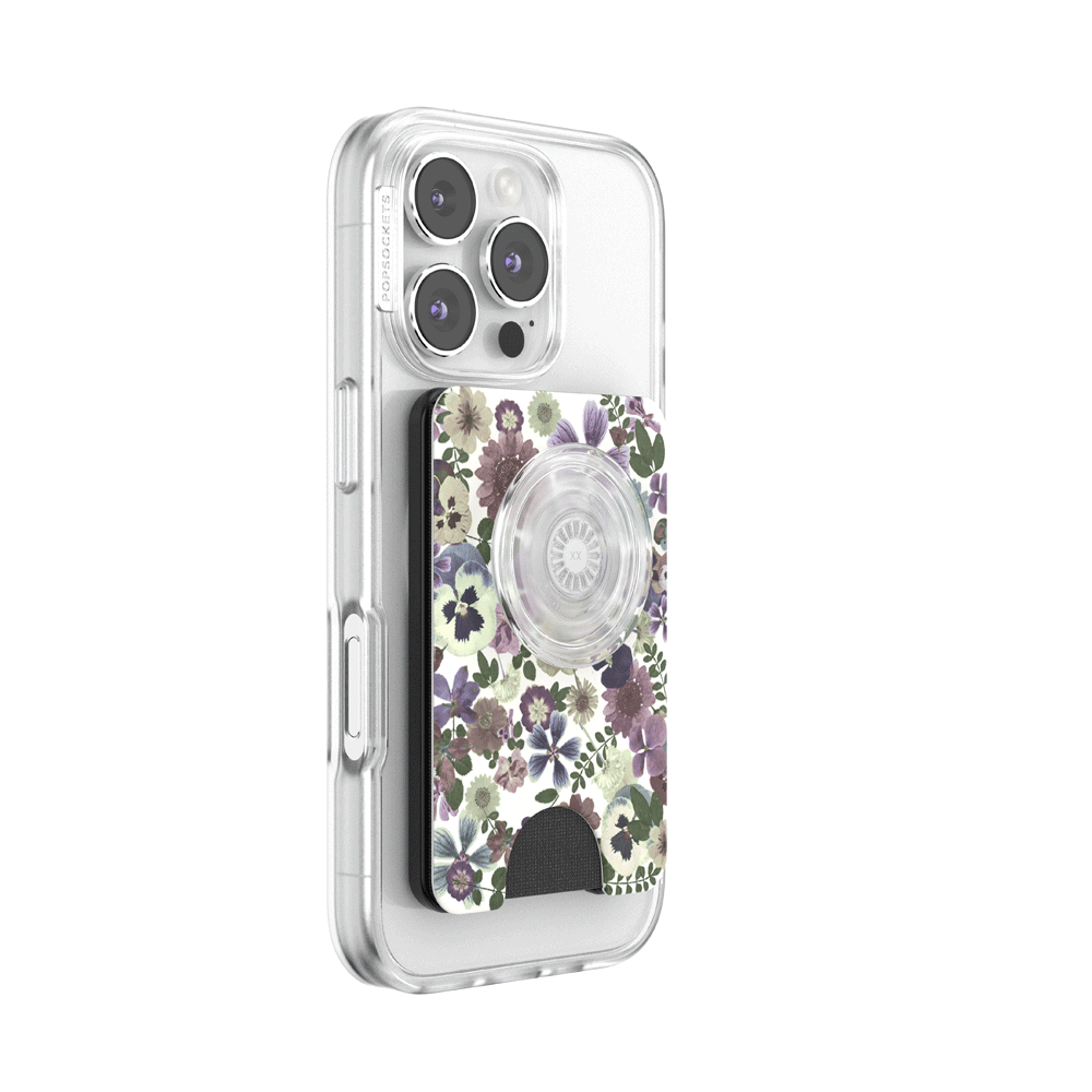 Pressed Flower — MagSafe Kick-Out PopWallet+ & Stand - US 95514