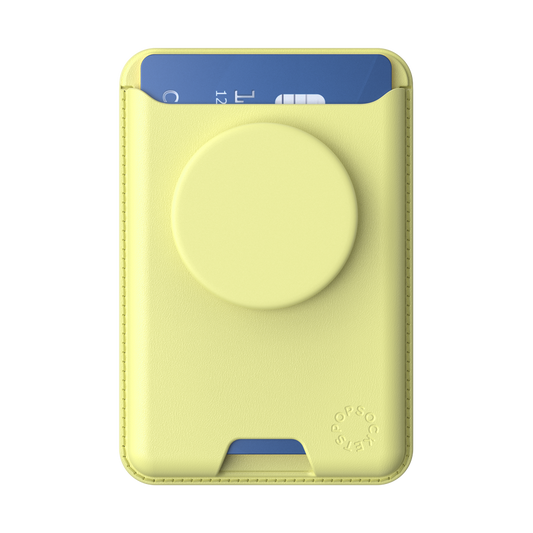 Butter Yellow — Softgoods MagSafe PopWallet+ - US 23293