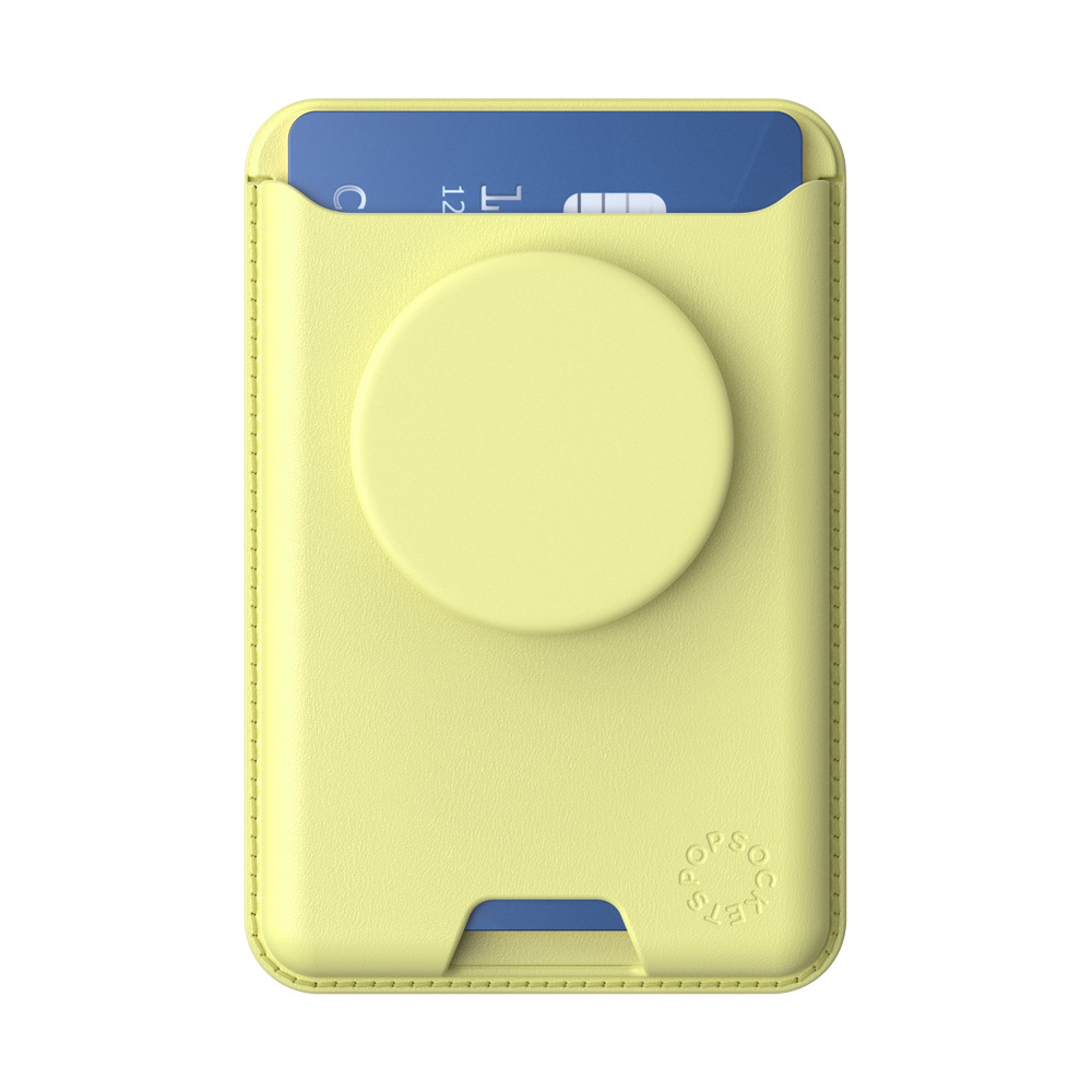 Butter Yellow — Softgoods MagSafe PopWallet+ - US 91722