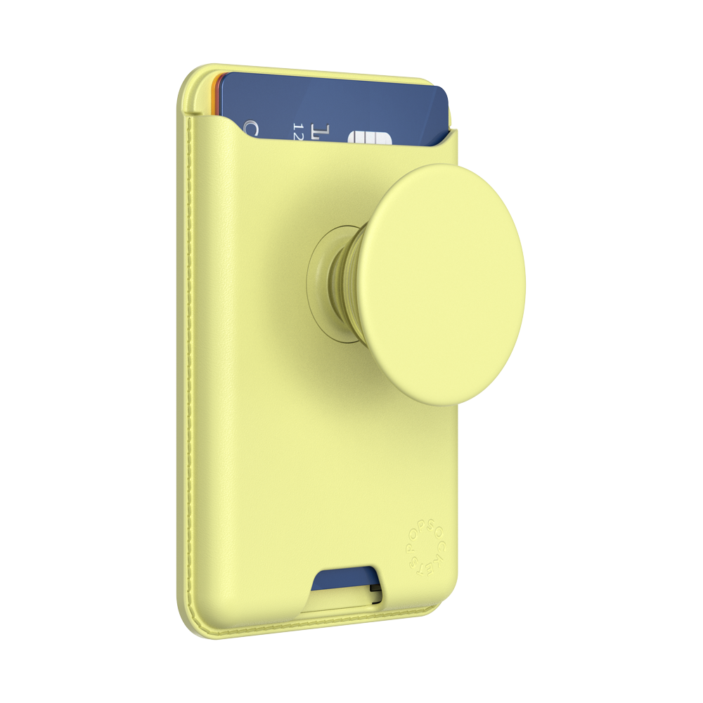 Butter Yellow — Softgoods MagSafe PopWallet+ - US 23293