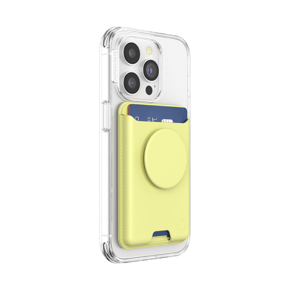 Butter Yellow — Softgoods MagSafe PopWallet+ - US 23293