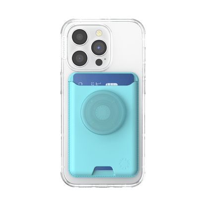 Butterfly Pea Blue — Softgoods MagSafe PopWallet+ - US 01558