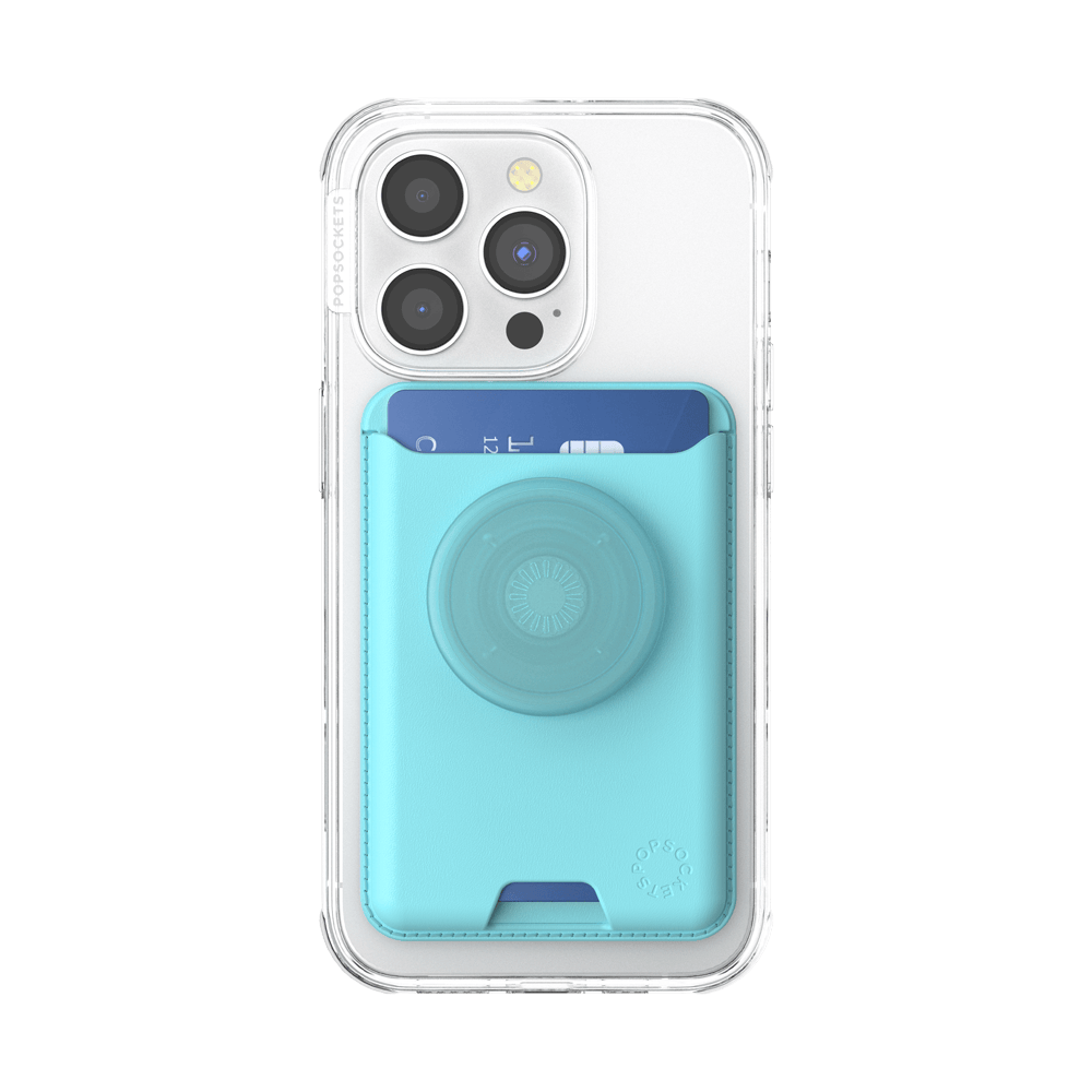 Butterfly Pea Blue — Softgoods MagSafe PopWallet+ - US 58694