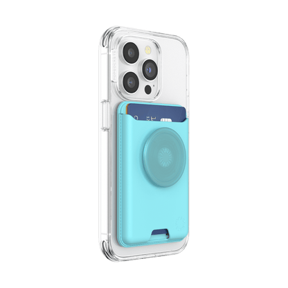Butterfly Pea Blue — Softgoods MagSafe PopWallet+ - US 01558