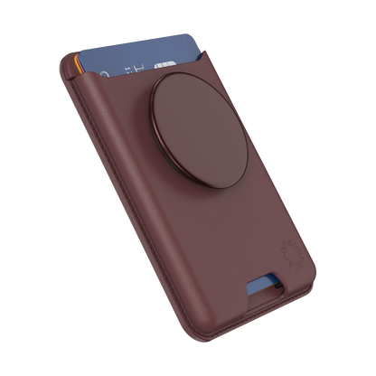 Aluminum Oxblood — Softgoods MagSafe PopWallet+ - US 98368