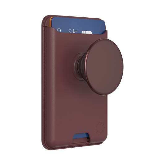 Aluminum Oxblood — Softgoods MagSafe PopWallet+ - US 64350