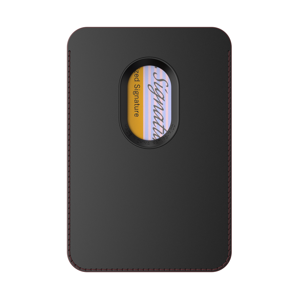 Aluminum Oxblood — Softgoods MagSafe PopWallet+ - US 50509